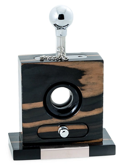 Bey-berk Tabletop Guillotine Cigar Cutter In Ebony