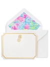 LILLY PULITZER SWIZZLE IN 10-PACK CORRESPONDENCE CARDS SET,0400012813722