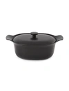 Berghoff Ron Black Cast Iron 5.5 Qt. Covered Casserole