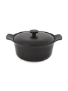 Berghoff Black Ron Cast 4.4 Quart Iron Covered Stockpot