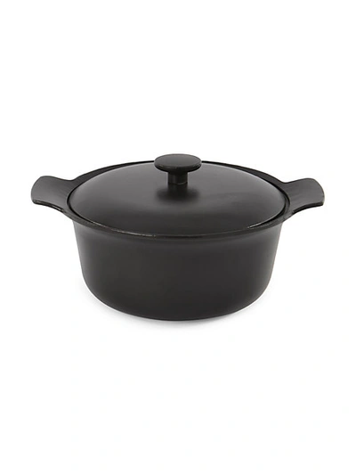 Berghoff Black Ron Cast 4.4 Quart Iron Covered Stockpot