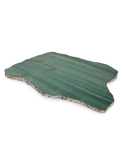 Anna New York Kiva Large Emerald Quartz Platter