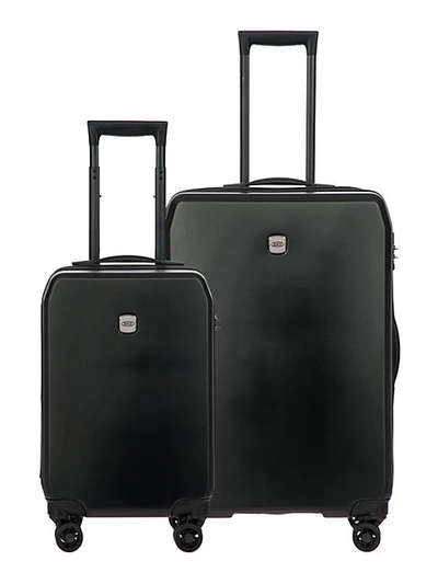 Bric's Mennagio Two-piece Suitcase Set In Black