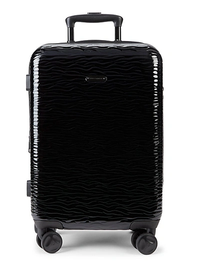 Rebecca Minkoff 20" Expandable Spinner Suitcase In Black