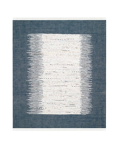 Safavieh Montauk Tie-dye Cotton Rug In Ivory Navy