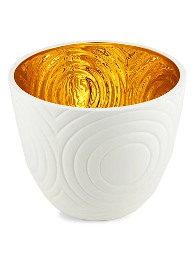 Aerin Oval Porcelain Bowl In White