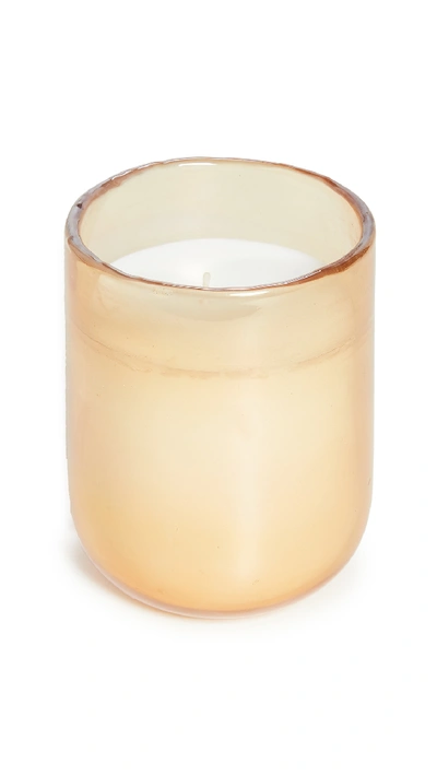 Anthropologie Small Unicorn Candle In Gold