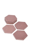 AREAWARE TABLE TILE CONCRETE COASTERS