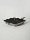 Staub Square Grill Pan In Grey