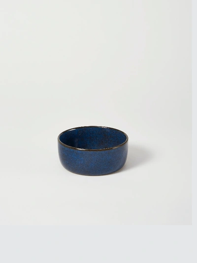 Aida Raw Stoneware Bowl In Blue