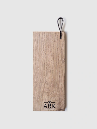 Ark Workshop The Minimalist Board With Leather Strap In Brown