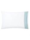 Sferra Casida Pillow Case In White Poolside