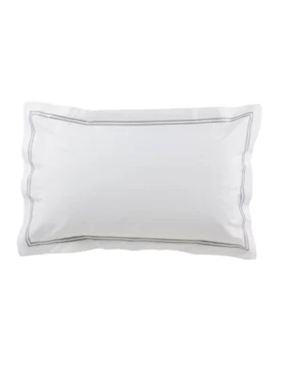 Frette Hotel Classic Sham In White Khaki