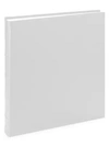Graphic Image Large Bound Leather Photo Album In White