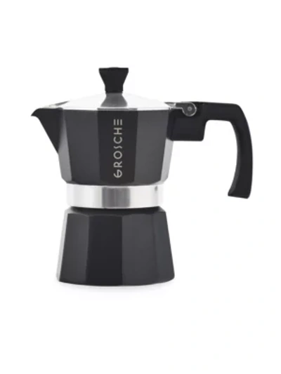 Grosche Milano 3-cup Stove Top Espresso Maker In Black