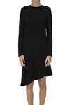 TIBI FLARED ASYMMETRIC DRESS