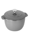 Staub 1.5-quart Petite French Oven In Graphite Grey