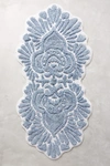 Anthropologie Riviera Bath Mat In Blue