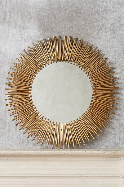 Anthropologie Helios Mirror In Brown