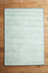 Anthropologie Whipstitch Rug In Mint