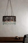 Anthropologie Tallis Teardrop Chandelier In Brown