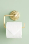 Anthropologie Floral Imprint Toilet Paper Holder By  In Yellow Size S