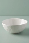 Anthropologie Old Havana Salad Bowl By  In White Size Serving Bowl In White