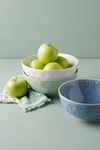 Anthropologie Old Havana Salad Bowl By  In Mint Size Serving Bowl In Mint