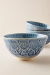 Anthropologie Old Havana Cereal Bowls, Set Of 4 By  In Blue Size S/4 Bowl