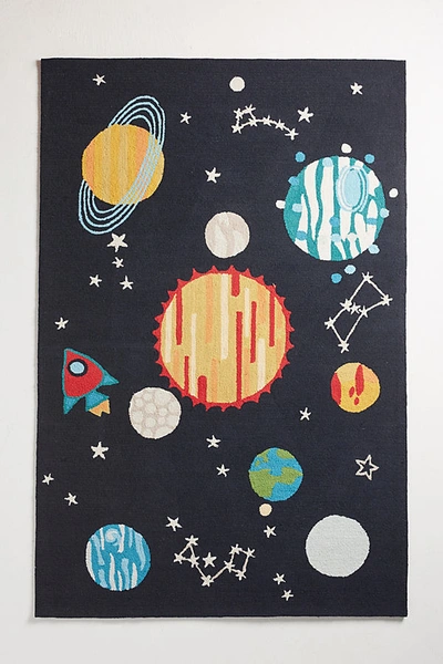 Anthropologie Constellation Rug By  In Blue Size S