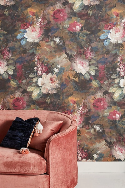 Anthropologie Ava Marika Wallpaper In Purple