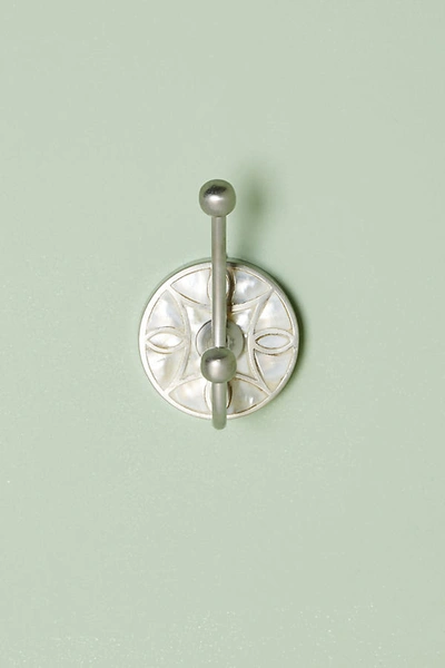 Anthropologie Launis Towel Hook In Grey