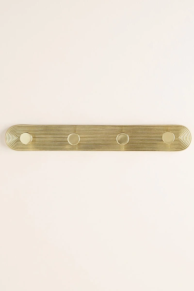 Anthropologie Ruth Hook Rack In Brown