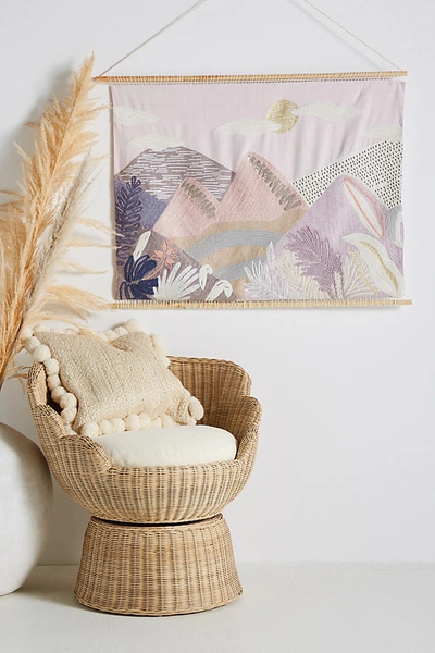 Anthropologie Indalia Wall Hanging In Purple