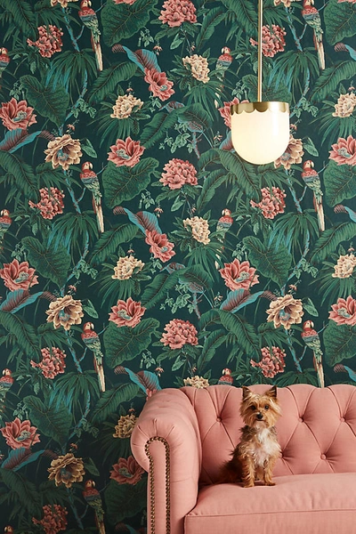 House Of Hackney Paradisa Wallpaper In Green