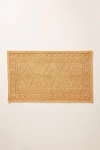 Anthropologie Misona Bath Mat By  In Yellow Size S