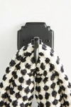 Anthropologie Raina Towel Hook In Black