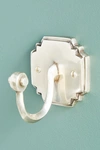 Anthropologie Raina Towel Hook In Silver