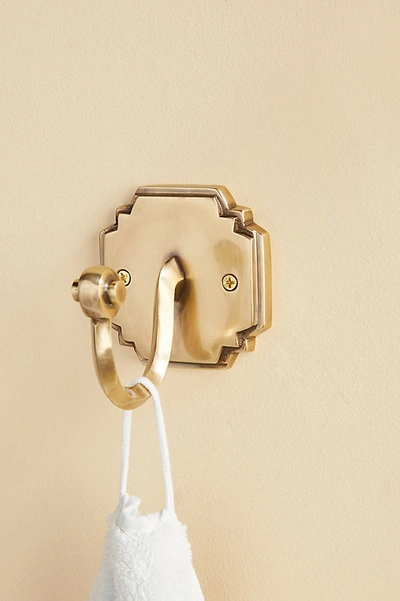 Anthropologie Raina Towel Hook In Brown