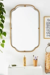 Anthropologie Perla Mirror In Gold