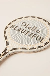 ANTHROPOLOGIE BISTRO TILE HELLO BEAUTIFUL MIRROR,53006060