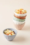 Anthropologie Mini Matte Latte Bowls, Set Of 6 By  In Beige Size Set Of 6 In Beige
