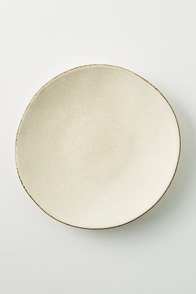 Anthropologie Levi Side Plates, Set Of 4 By  In White Size S/4 Side P In White