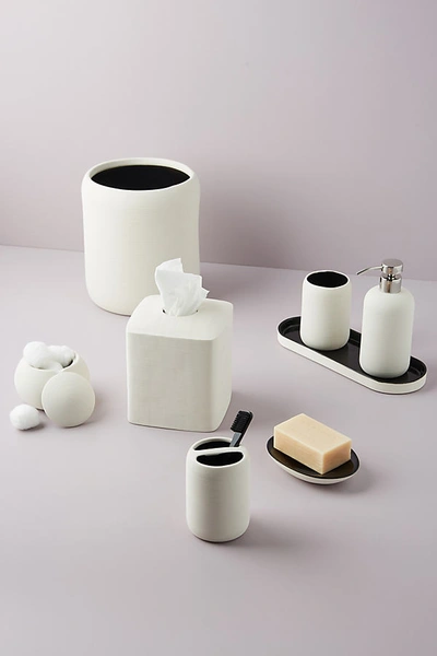 Anthropologie Fillmore Bath Collection By  In White Size Dispenser