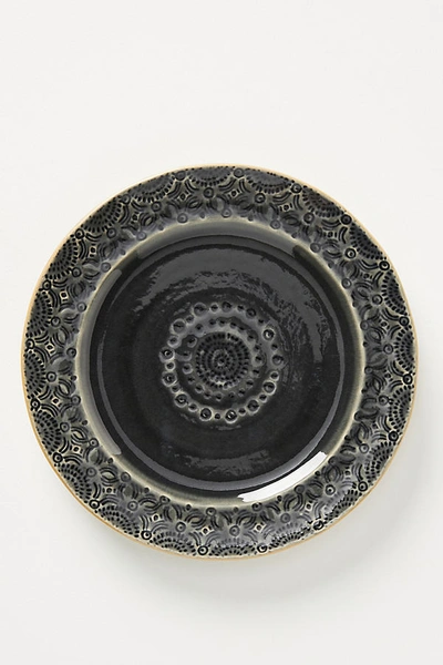 Anthropologie Old Havana Side Plates, Set Of 4 By  In Grey Size S/4 Side P In Grey