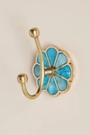 Anthropologie Botanist Towel Hook In Blue