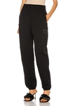 Alexander Wang T Foundation Terry Classic Sweatpant In Black