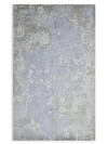 Solo Rugs Denali Contemporary Loom-knotted Area Rug In Slate