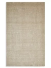 Solo Rugs Lodhi Contemporary Loom Knotted Linen-blend Area Rug In Champagne