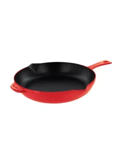 Staub 10in Fry Pan In Cherry